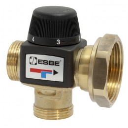 Термостатический смесительный клапан Esbe VTA377, арт. 31200200, накидная гайка и Наружная резьба